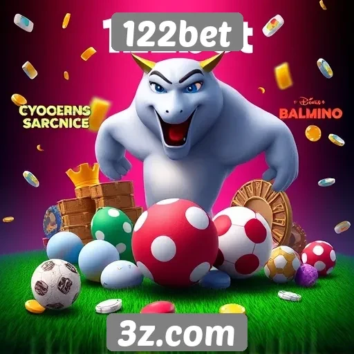 A variedade de jogos oferecidos no 122bet